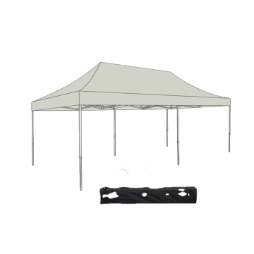 White Beach Logo Print Folding Canopy Tent 3X6 for Event