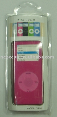 Sillicon Case for Ipod Nano red