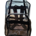 Fashionable transparent large backpack