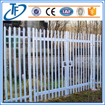 Rostfritt stål palisad staket