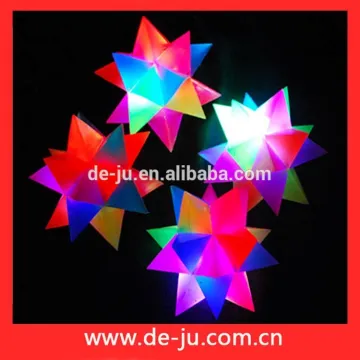 Angular Shape Multi- color Light Up Christmas Ball