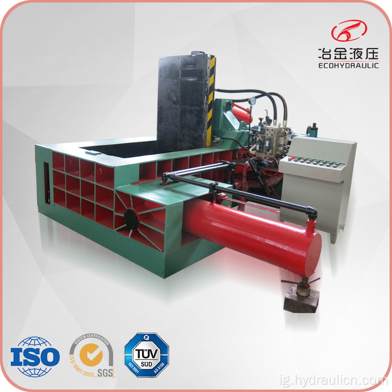 Hydraulic Automatic Steel Shavings Turning Baling Baler