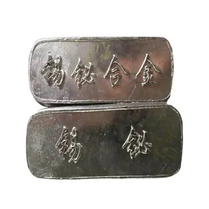 Factory Sale: High Purity 99.9% and 99.99% Tin Ingots in Stock