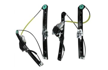 Front Power Window Regulators w/ Motors Pair Set NEW for BMWs 3 Series E46