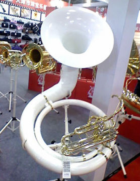 brasswind instrument tuning pipe sousaphone