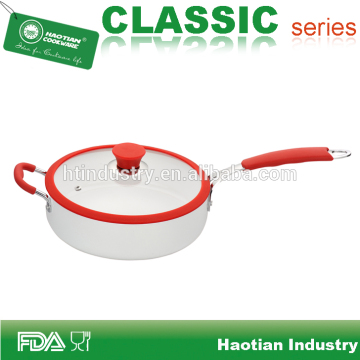 High quality aluminum chicken fryer with SS handle