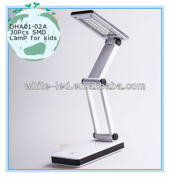 Folding Desk Lamp for Student with SAA adapter; LED Lamp for Kids