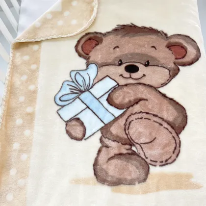 Raschel Baby Blanket 80x110cm