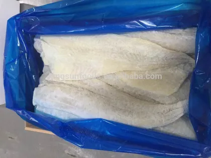 New season dry salted cod fillet