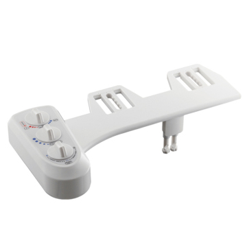 New Design Non-Electric Dual Nozzle Bidet Attachment for Toilet Seat