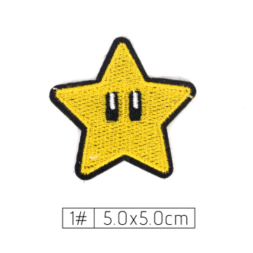 Clothing Embroidery Badges Applique Stickers Clothes Patch