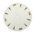 Snowflake Effect Dial Applied Index for Watch