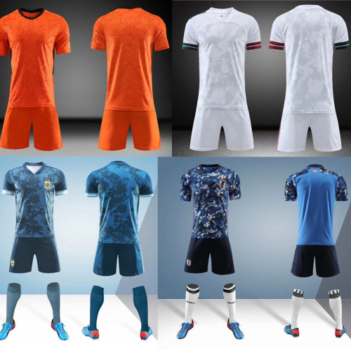 Nuevos juegos de fútbol para hombres, camisetas de fútbol para niños