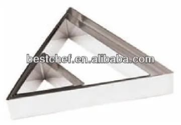 18-10 stainless steel Triangle mousse ring