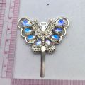 Charm pentru pantofi cu strasuri fluture