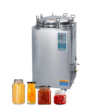 Vertical Meat Steam Sterilizer and Autoclave: 35L to 100L Capacity