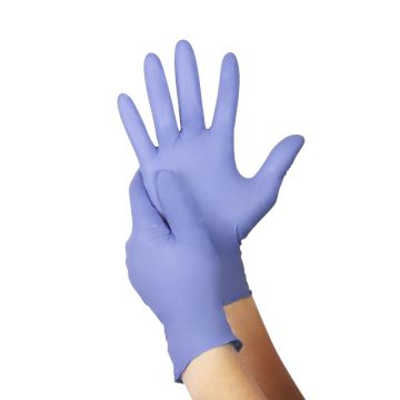 Wholesale Cheap High Quality Beauty Salon Tattoo Powder-Free Pure Nitrile Gloves