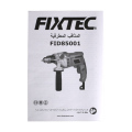 Latihan Impak Elektrik FIXTEC 13mm Key Chuck 850W