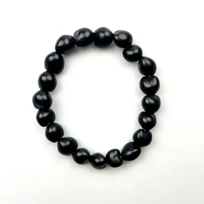 Nature Candletree Nut Lei Kukui Nut Necklace