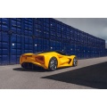 The most powerful production car Lotus Evija Yellow
