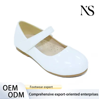 Delightful White Mary Jane Shoes for Kids