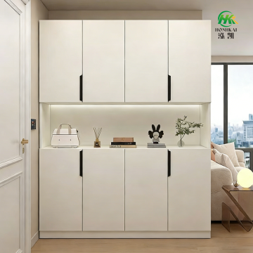 Modern Balcony Cabinet with Storage and Drawers