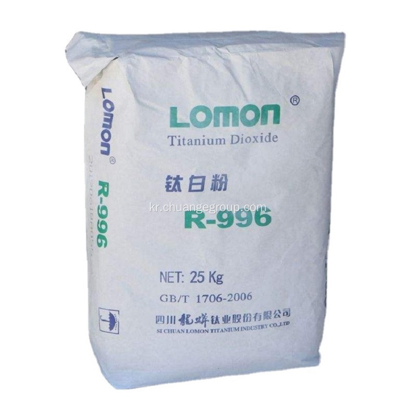 Sichuan Lomon 티타늄 이산화물 R996 R108