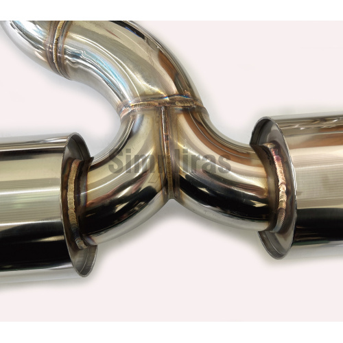 Passt Nissan GTR R35 Y-Pipe-Rücken-Abgasanlage