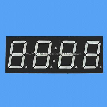 7 Segment LED Display with Low-power Consumption, Common Anode