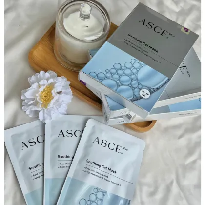 Asce Plus Soothing Gel Mask Is Super Restorative, Soothing To The Skin