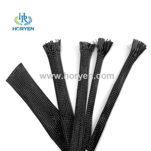 Carbon Fiber Sleeve Heat Insulation 3k 12k carbon fiber braided sleeves Supplier