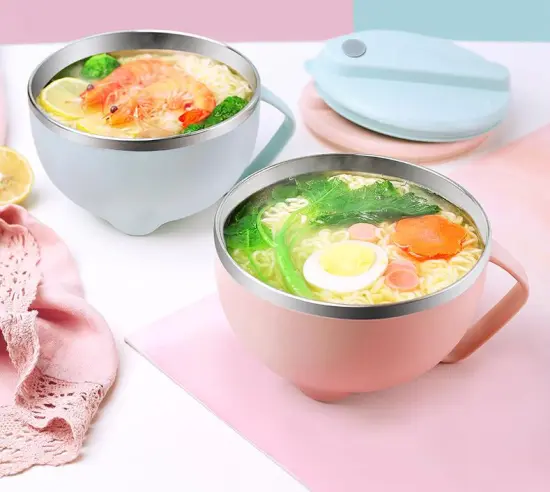 304 Stainless Steel Bowl With Lid