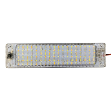 Dimmable SMD2835 LED RV Ceiling Light - High Quality 12V/24V Car Interior Aluminum Lamp