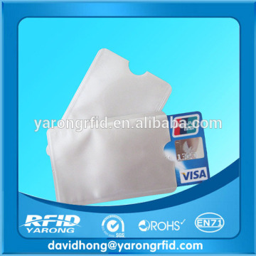 Blocking RFID anti theft Credit Card Protector