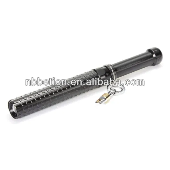 rechargeable tactical flashlight self-defensive LED flashlight torch