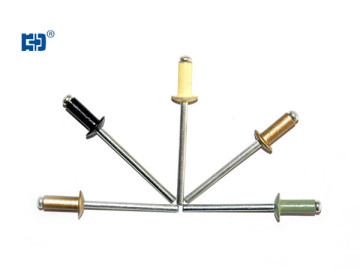 Aluminium/Steel Flat Head Colored Blind Rivets