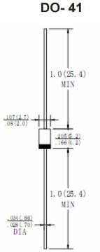 1.0A High Efficient Rectifier UF4001-UF4​007