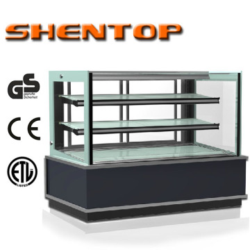 Shentop STPA-Z12B display cake freezer of bakery equipment luxury displaycake freezer vertical display cake freezer