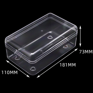 SUNSHING Low Price PS Raw Material Transparent Food Box For Chocolate Candy