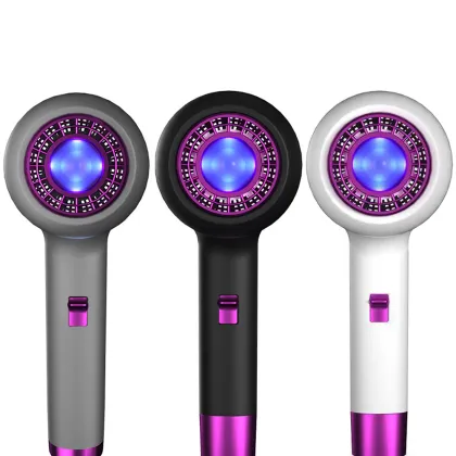 1300W Electric Dryer Carenegative Ion Smart Blu-ray Household Appliances Hair Dryer