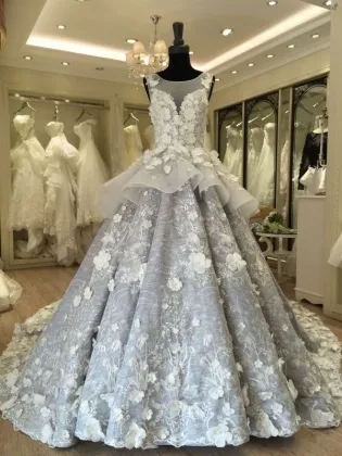 dubai muslim vintage lace wedding dress 2016 bridal