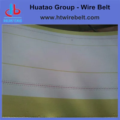 Corrugated paper belt