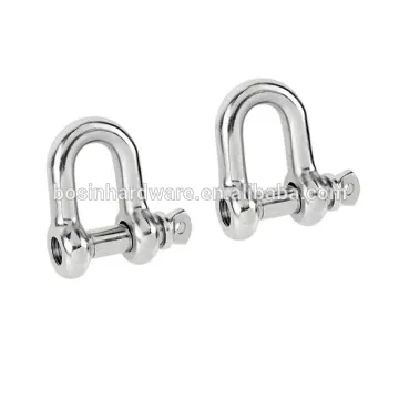 Fashion High Quality Metal Stainless Steel U Shaped Shackle