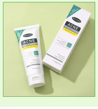 Gently Deeply Cleansing Acne-Removing Facial Cleanser with Hyaluronic Acid and Niacinamide