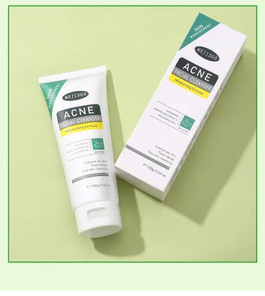 Gently Deeply Cleansing Acne-Removing Facial Cleanser with Hyaluronic Acid and Niacinamide