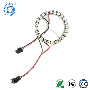 Adresable DV5V 24leds IC-Build in SK6812 Magic Color LED-ring