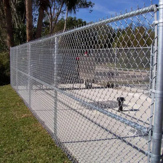 9 Gauge Diamond Wire Fencing - 50x50mm Mesh Chain Link Fence Panels