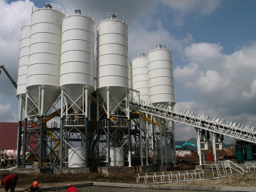 Efficient large and medium-sized HZS90 mixing plant