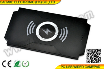 Portable Charger Wireless Charging Pad for iPhone5 Sumsung HTC