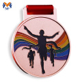 Medalhas de metal de corrida personalizadas personalizadas personalizadas